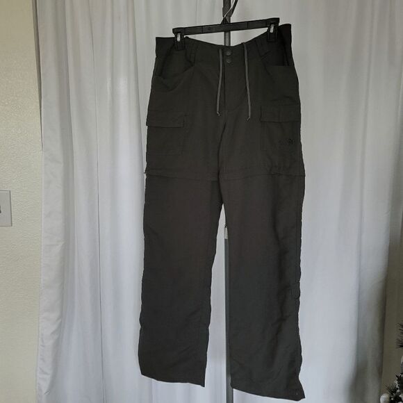 the North face gray switch it reversible pants to shorts women's size 10 - Picture 5 of 12